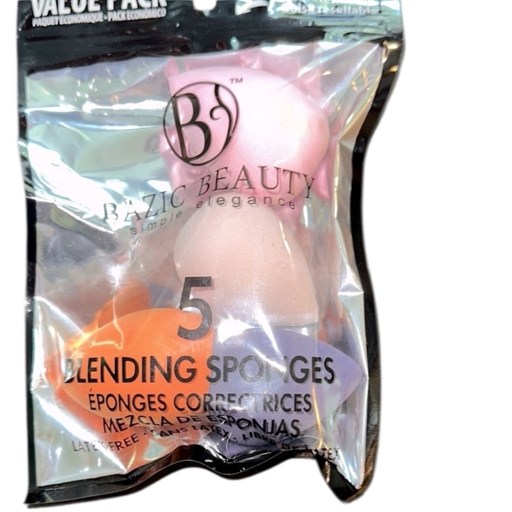 Blending Sponges Set - Pink, Orange, Cream